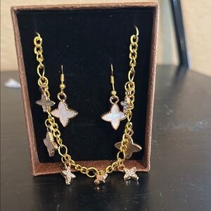 Gold Star Jewelry Set